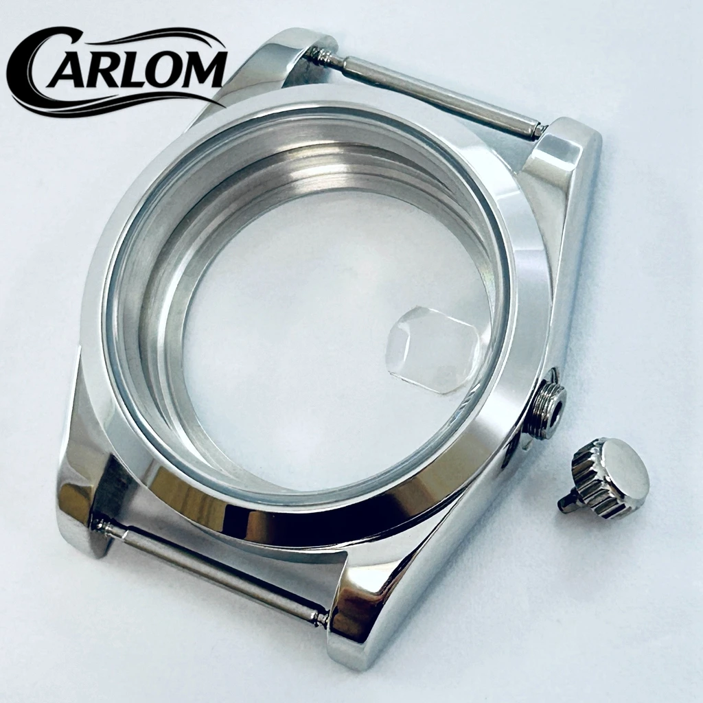 Waterproof Sapphire Glass Watch Case with Bevel Edge Bezel (36mm/40mm)