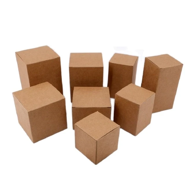 100pcs Wholesale Small Cardboard Gift Paper Box Retail Packaging Craft  Paper Box Kraft Paper Gift Soap Candy Carton Box - Gift Boxes & Bags -  AliExpress