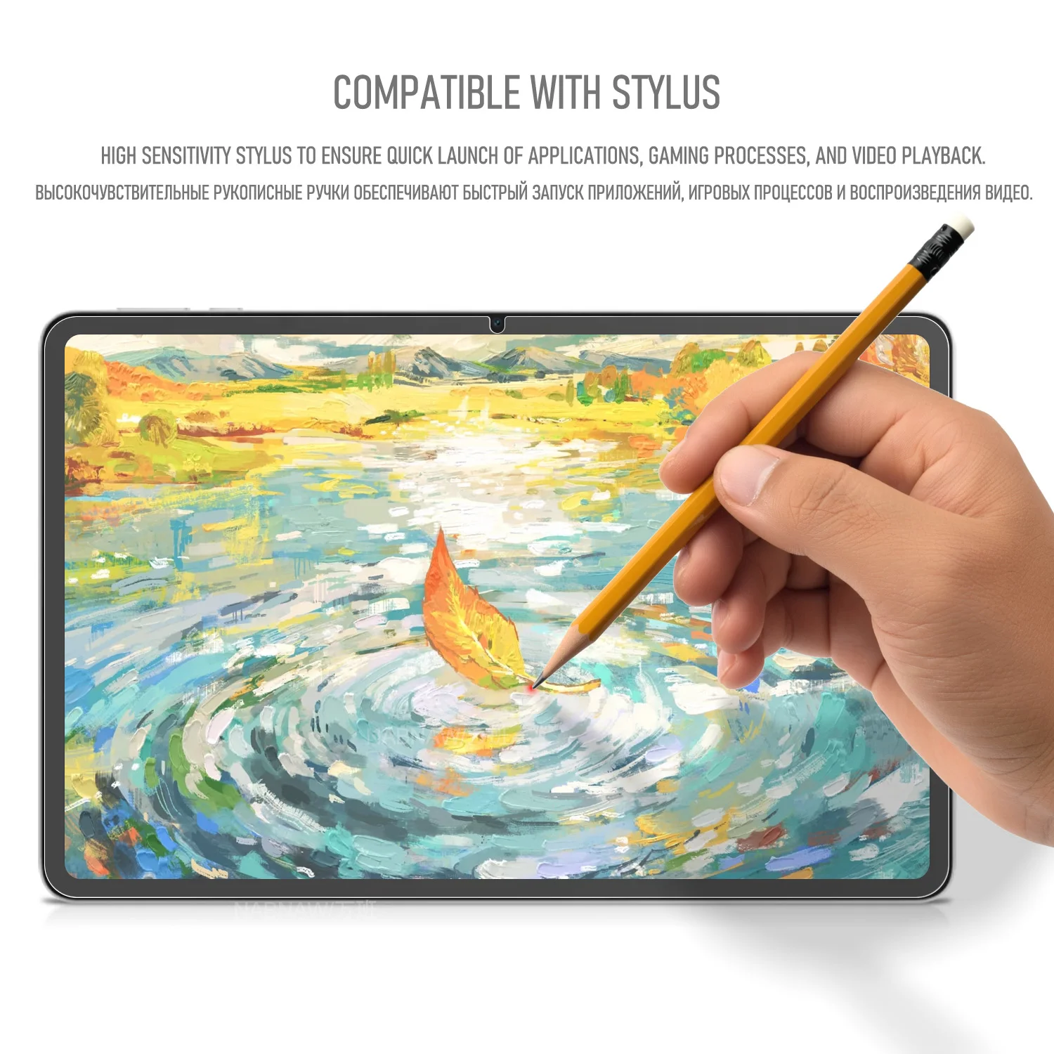 ل Honor Pad 10 واقي للشاشة من الزجاج المقسى غطاء م...