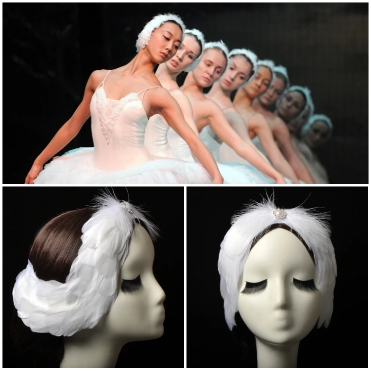 Swan Lake BallBallet Feather Headdress 