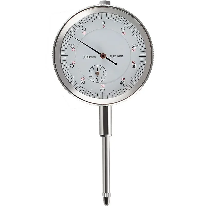 Precision Tool -0.01mm Comparator Dial Gauge Magnetic Stand Base Micrometer Measuring Hour Type Indicator Measurement Tool/