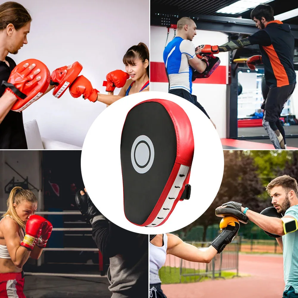 Curved 5-finger Hand Target Impact-resistant Wear-resistant Baffle For Boxing Muay Thai Sanda Training,