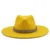 Autumn Winter Men's Fedoras Women's Felt Hat Ladies Sombrero Jazz Male Bowler Hat Outdoor Vintage Top Hats Large Brim 9.5cm 7