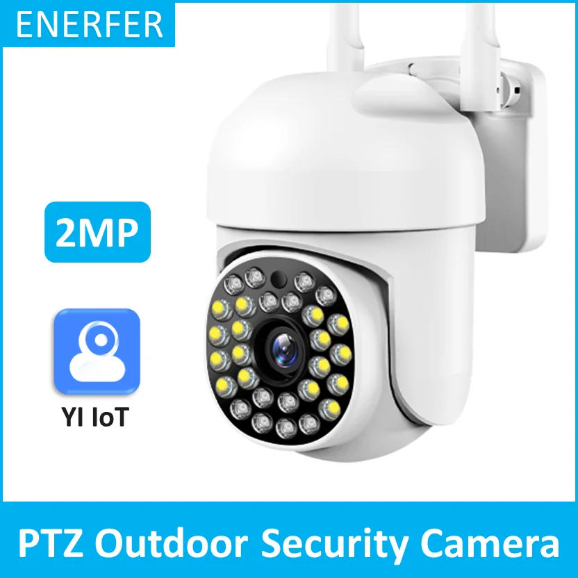 1080P Mini PTZ Outdoor Wifi IP Camera 4X Digital Zoom AI Human