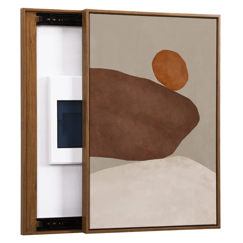 Modern Nordic Electric Meter Box Decorative Painting Covers The Main