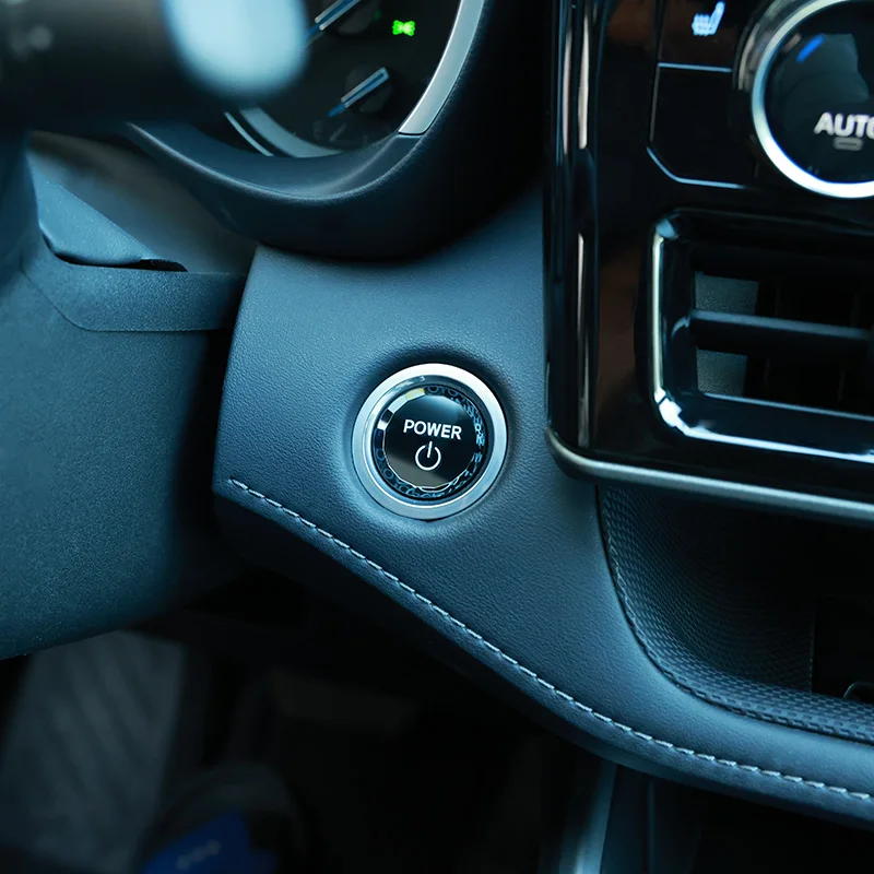 Suitable for S210 series crown crystal ignition cover Toyota Camry Highlander one-button start decoration interior accessories car start button