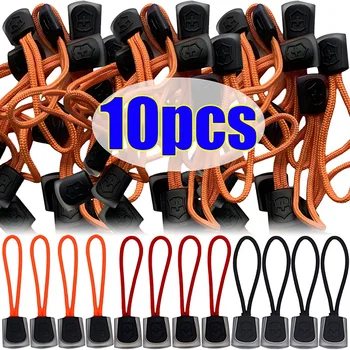 Zipper Pull Travel Bag Puller Anti- Loss Fixer Zip Cord Suitcase Tent Backpack Tab Replacement Clip Zipper Pull Replacement