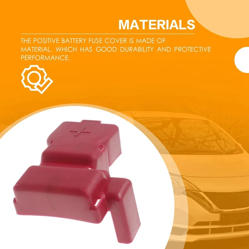 Car Positive Terminal Battery Cover Fuse Caps 24345-7992A 2434579912 For Nissan Altima Juke Rogue Sentra Versa Note dust cover