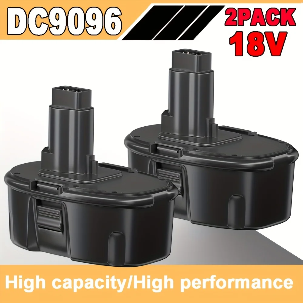 Lot De 3 Batteries Compatibles DEWALT 18V 3000mAh - Type DE9039 - Visiodirect