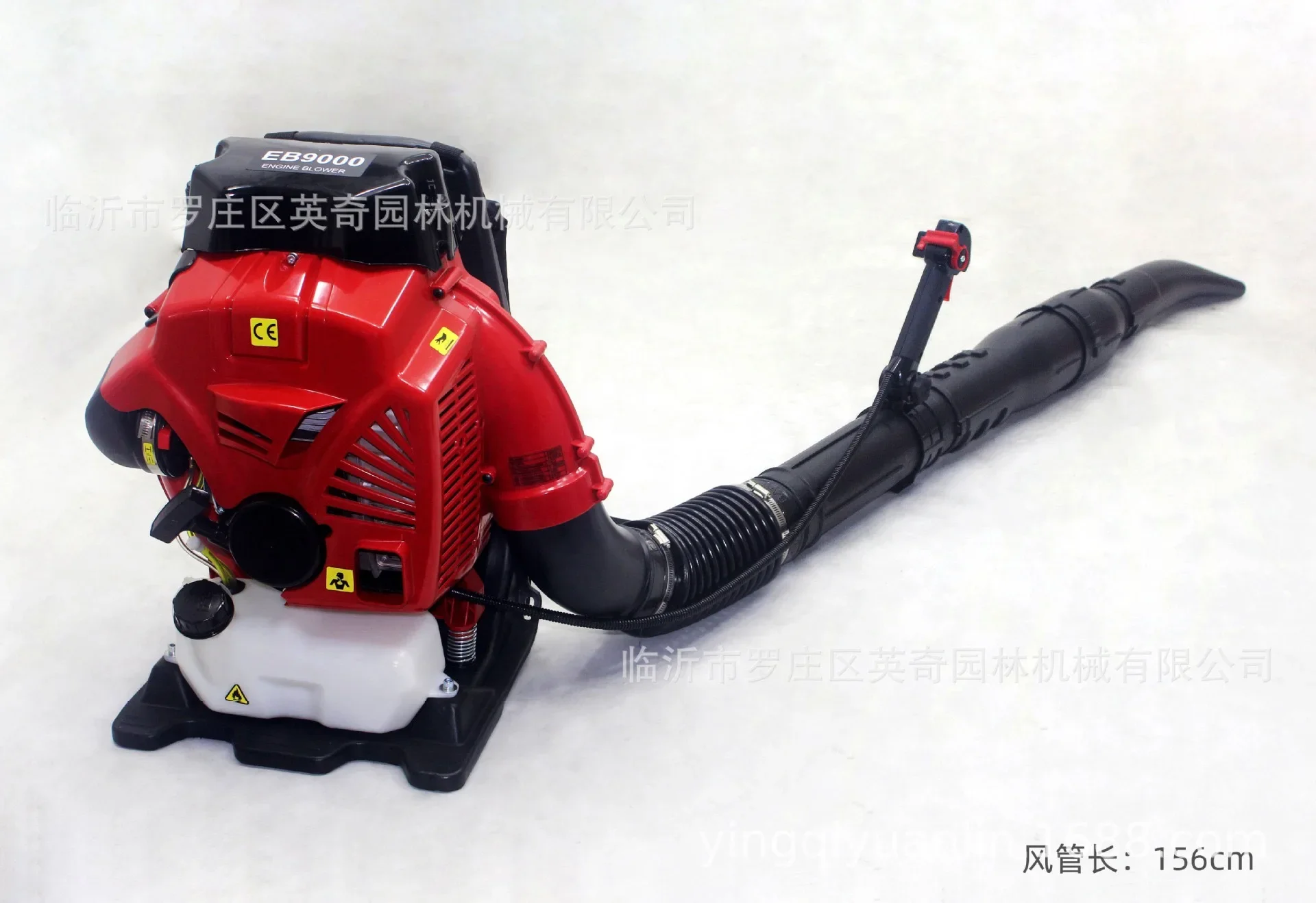 Gasoline Leaf Air Blower EB9000 Knapsack 79.2cc High Power 2.7Kw Two-Stroke Snow Blower Wireless Flat Air Duct Duster 5