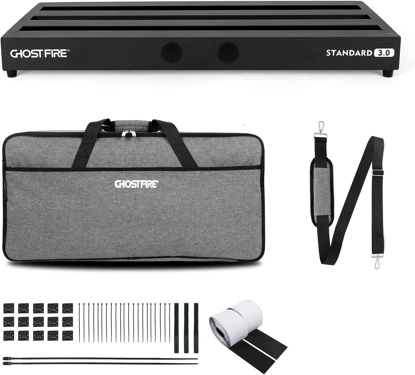 GhostFireCustomizedGuitarPedalBoardCaseAluminiumAlloy275x12