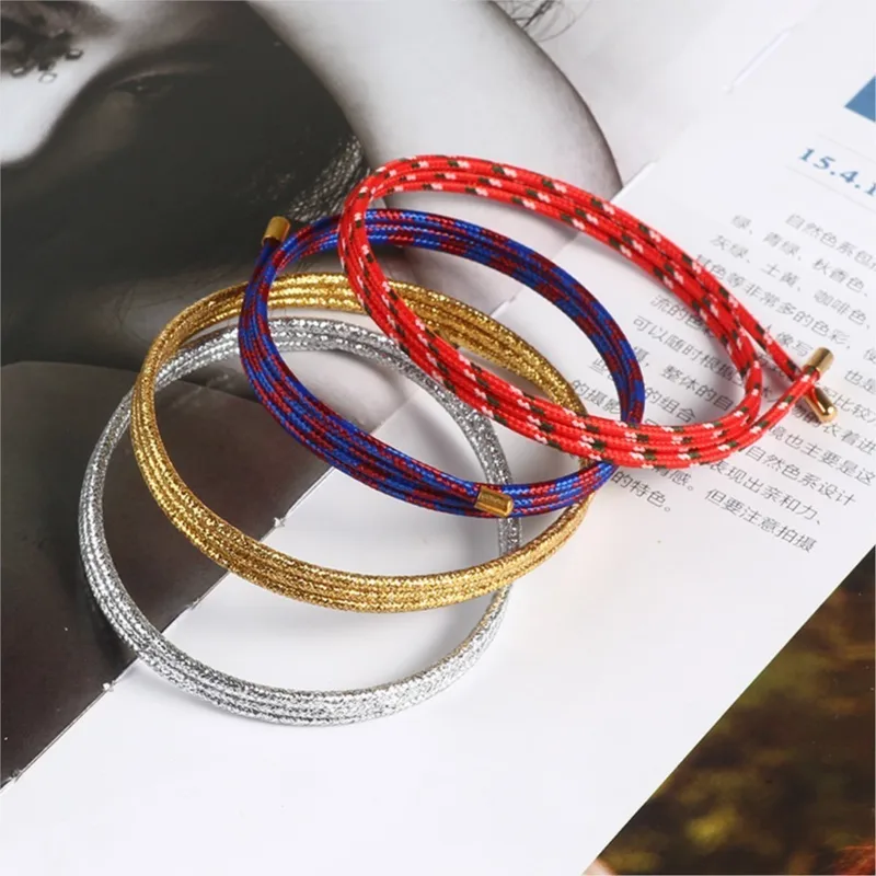1PC Multicolor Magnetic Rope 51cm Adjustable Bracelets