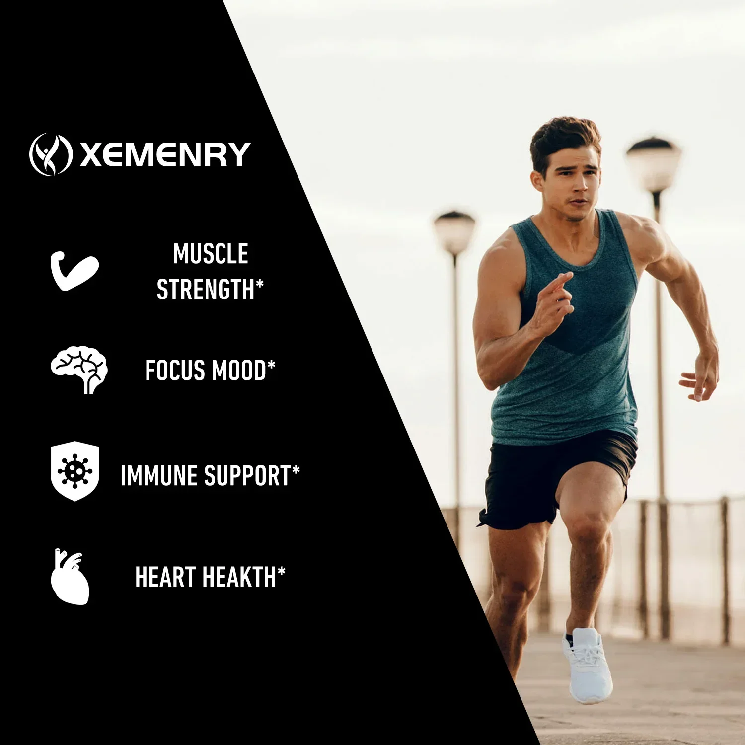Creatine HCl-Boost Muscle Strength and Energy Support Muscle Growth, Endurance, Enhances Immunity