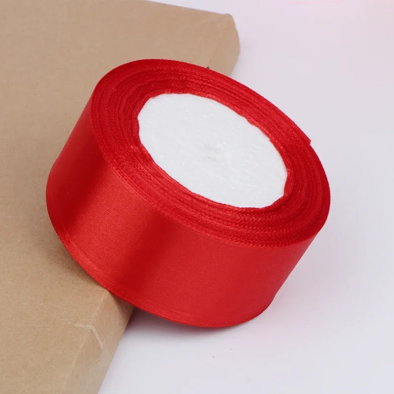 Vibrant Satin Ribbon Collection for DIY Crafts - Assorted Colors