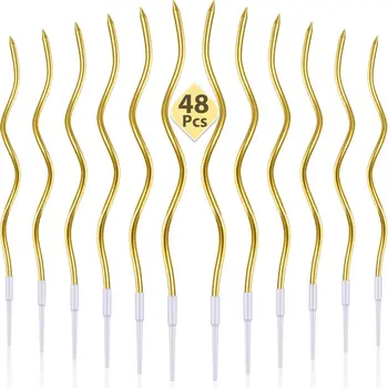 Spiral Birthday Cake Candles 1