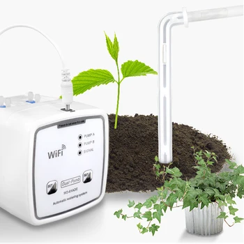 WIFI Intelligent Watering Device Double Pump Timed Automatic Drip Irrigation System Remote APP Controller for Garden Terrace 1