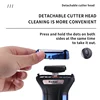 Kemei Multifunctional 3 In 1 Electric Foil Shaver Rechargeable Cordless Hair Clipper Beard Nose Hair Trimmer Razor Grooming Kit 3