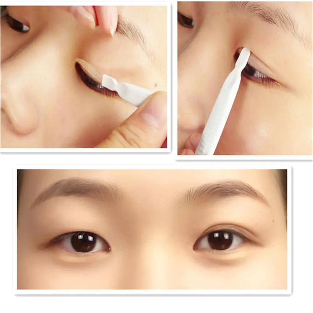 240PCS Invisible Eyelid Sticker Double Eyelid Stickers Transparent Self Adhesive Double Eye Tape Ladies Eye Makeup Tools double fold eyelid tape