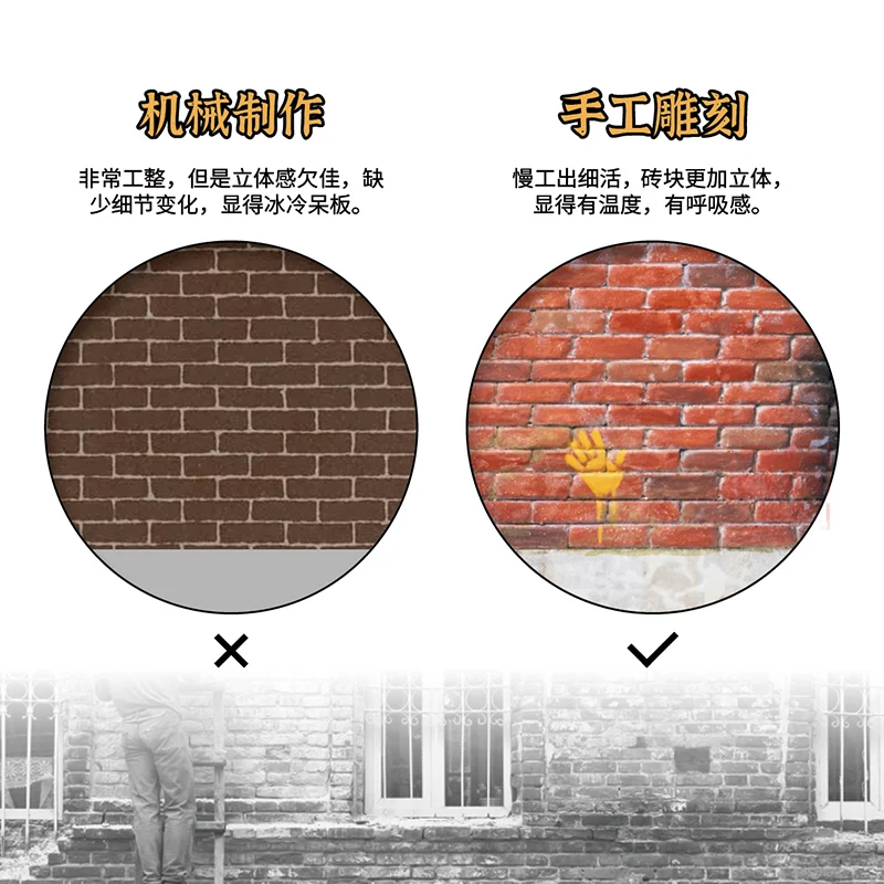 Model Tool 0227A Scene/Scene Brick Carving Knife Diy toys model tools