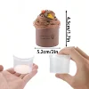 70ML Fluffy Butter Slime Kit With Scented DIY Slime Pineapple Fruit Charms Slime Super Soft And Non-Sticky Birthday Gift Toys 2