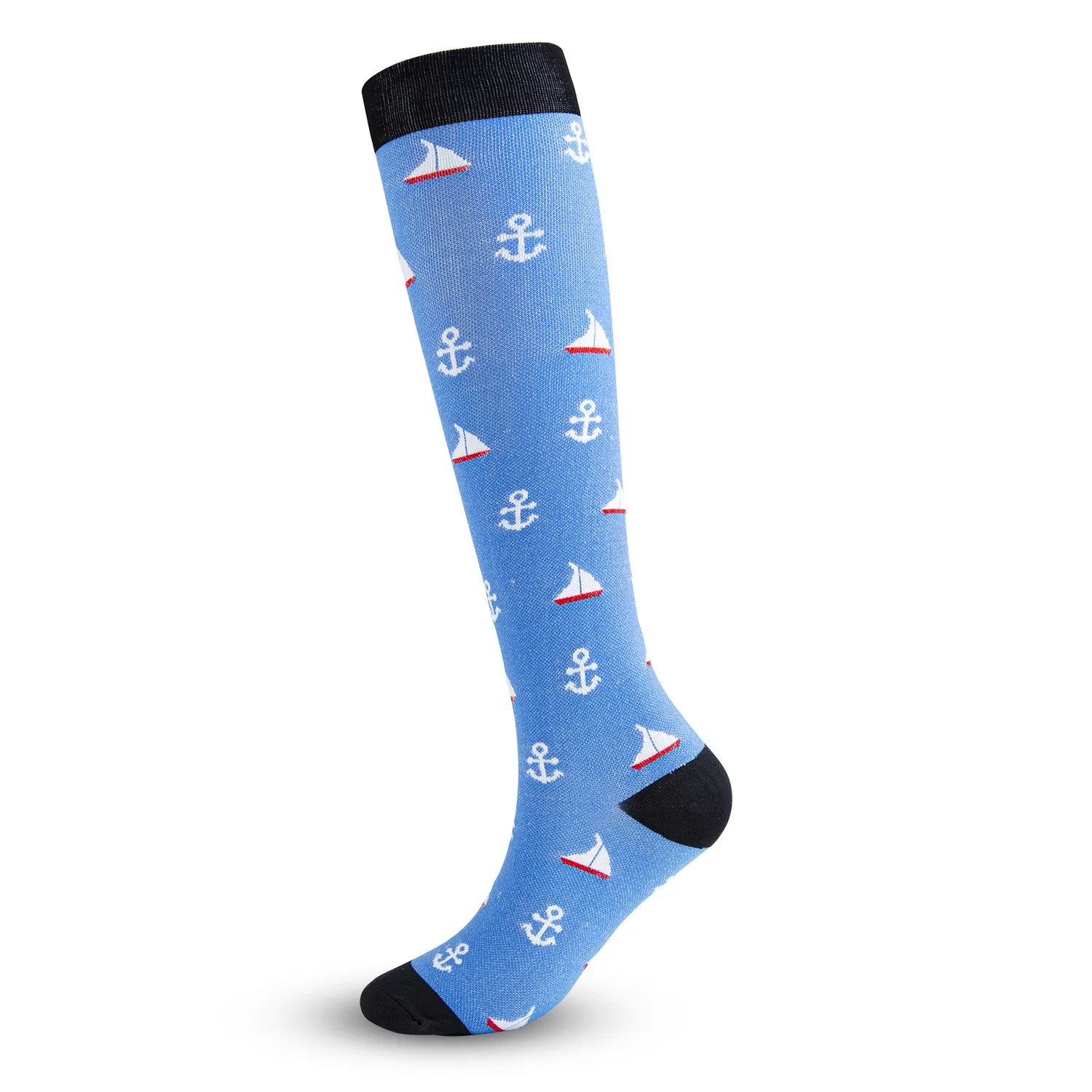 Enhanced Compression Socks for Sports & Outdoor Activities - Ideal for Varicose Veins and Pregnancy