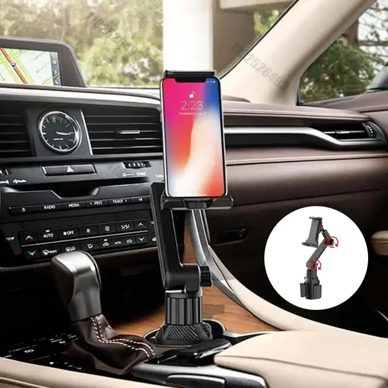 Universal Car Tablet Stand Cup Phone Holder Smartphone Holder 360 Adjustable IPad Mount Mobile Phone Holder Interior Supplies