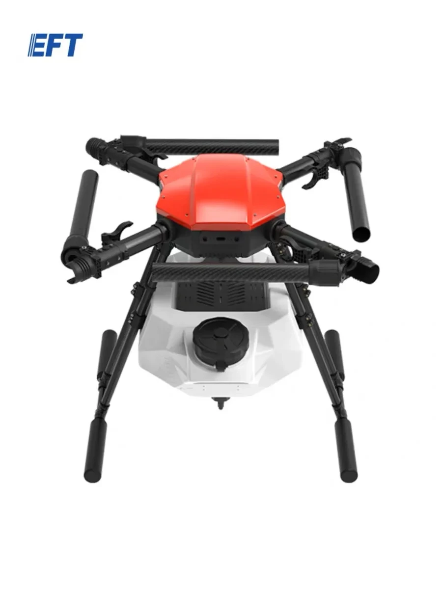 EFT 농업용 스프레이 프레임 키트, 4 축 접이식 쿼드콥터, Hobbywing X9 전원 시스템, E416P, 16L, 16kg
