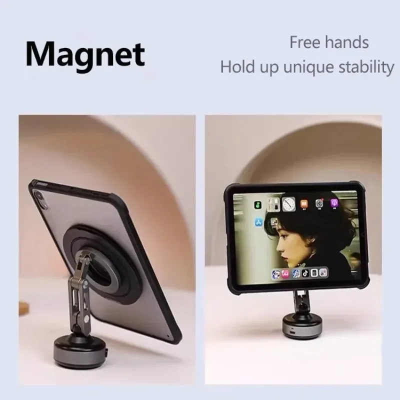 Acrylic Frosted Magnetic Holder Case - Durable PC+TPU Cover