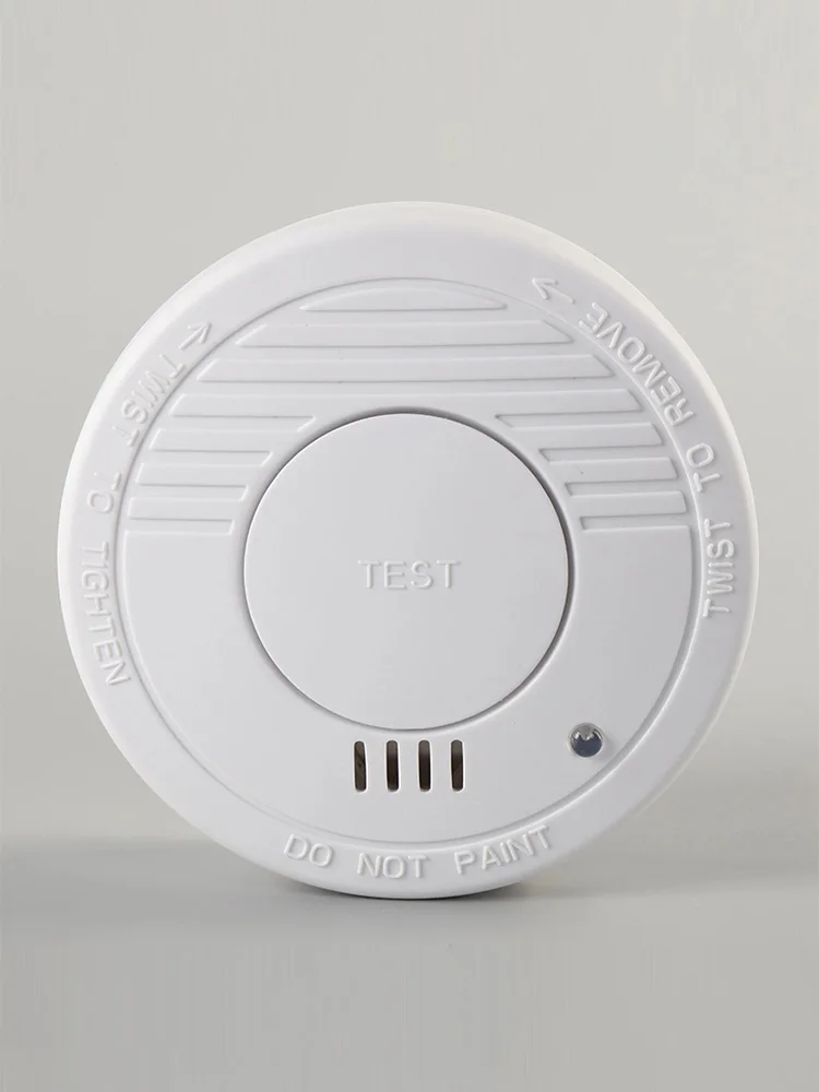 HOUSEACE Smart Photoelectric Smoke Alarm Home Use Mini Wireless Classic High Decibel High Sensitivity Battery Operat LM-102 