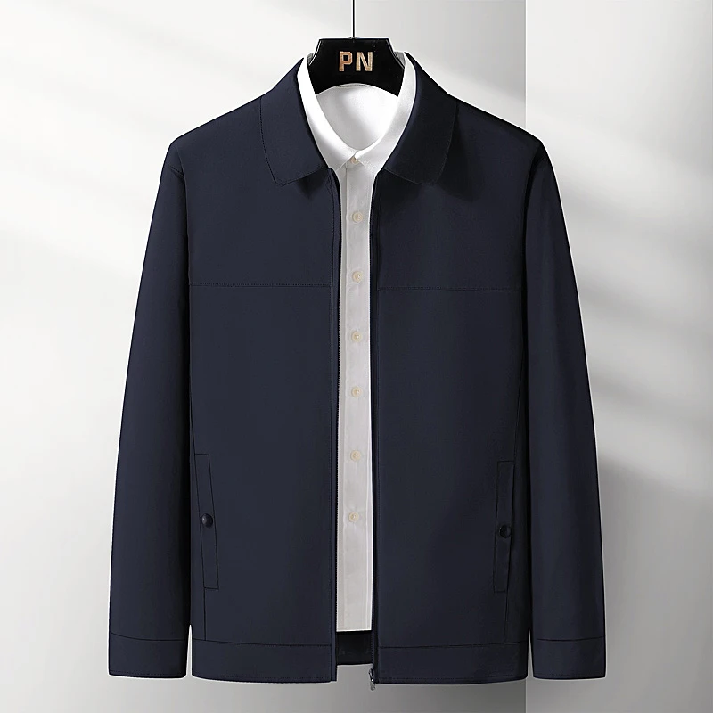 Men's Coats 2024 Business Casual Jacket New Spring Coat Casual Autumn Jacket Men's Simple Solid Jackets Men Blazer Jackets Male