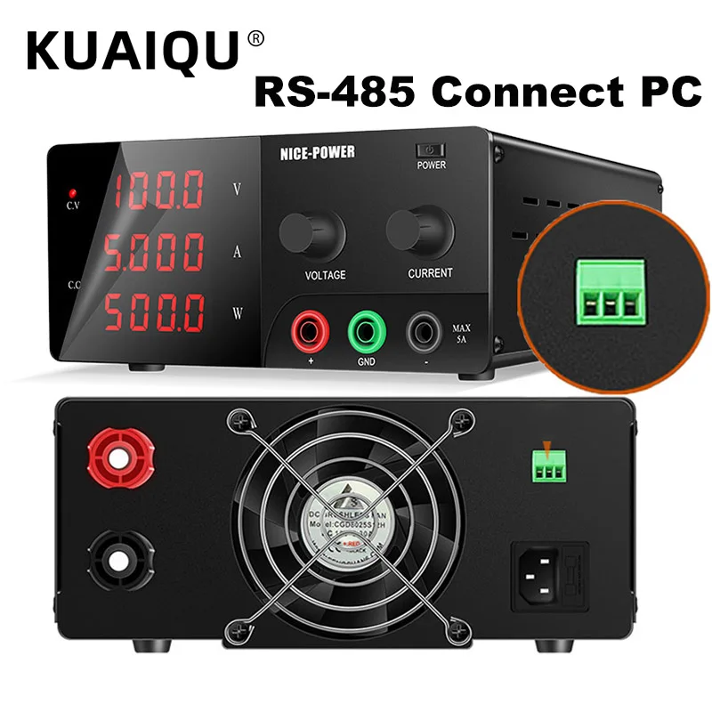 RS-485-Communication-Interface-Software-Programmable-Power-Supply-15V ...