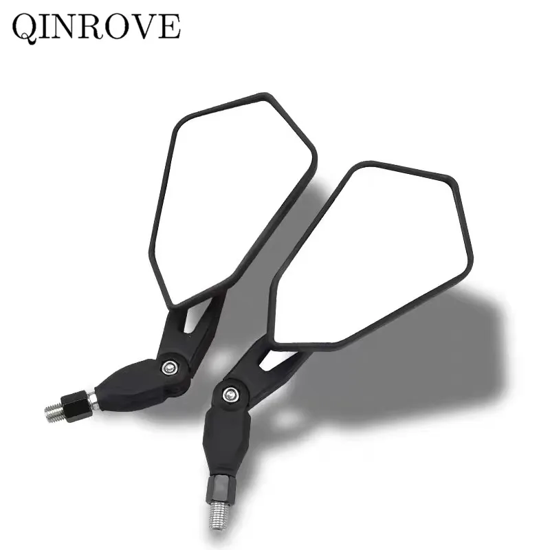 Motorcycle Rearview Mirrors 8/10MM ABS Side Mirror Universal For KTM Duke Kawasaki Z650 Z750 Yamaha MT07 09
