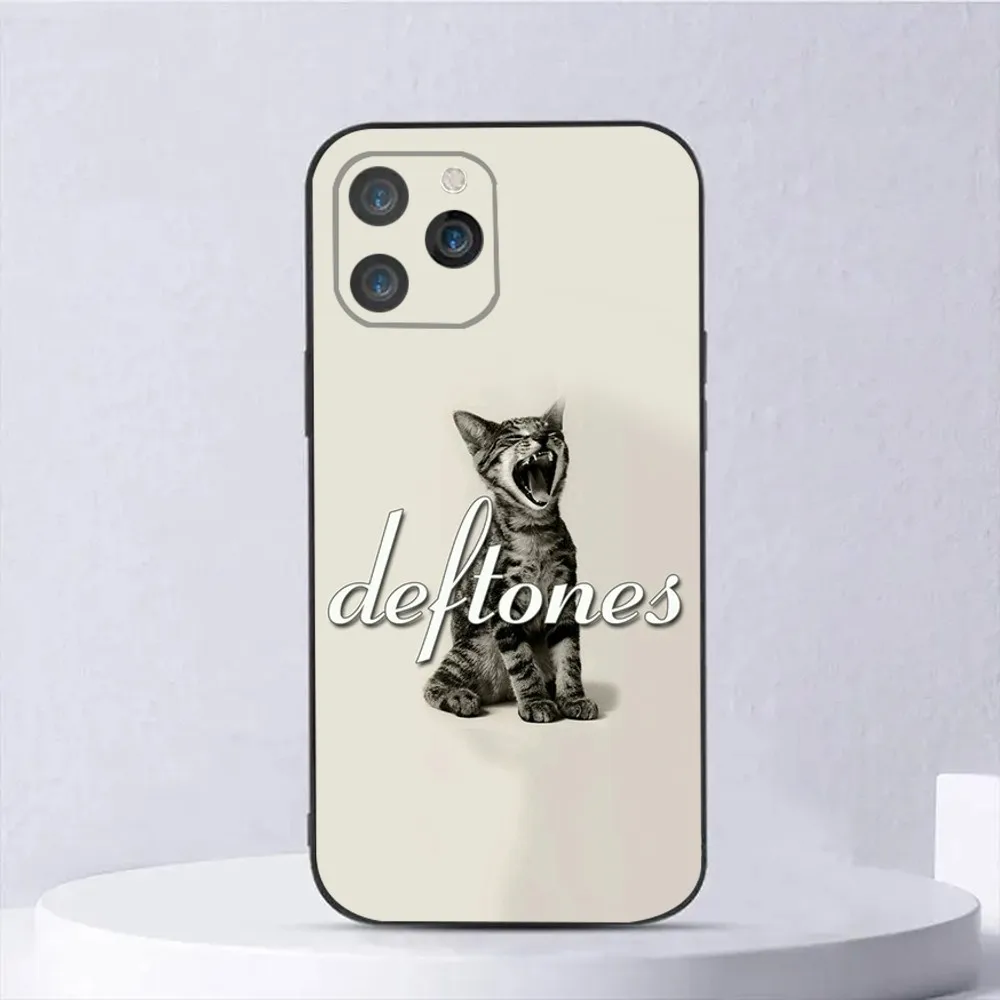 Deftones Rock Band Soft Silicone Black Phone Case Cover for iPhone 12 Mini (Z1) Deftones Rock Band Soft Silicone Black Phone Case Cover for iPhone 12 Mini (Z1)