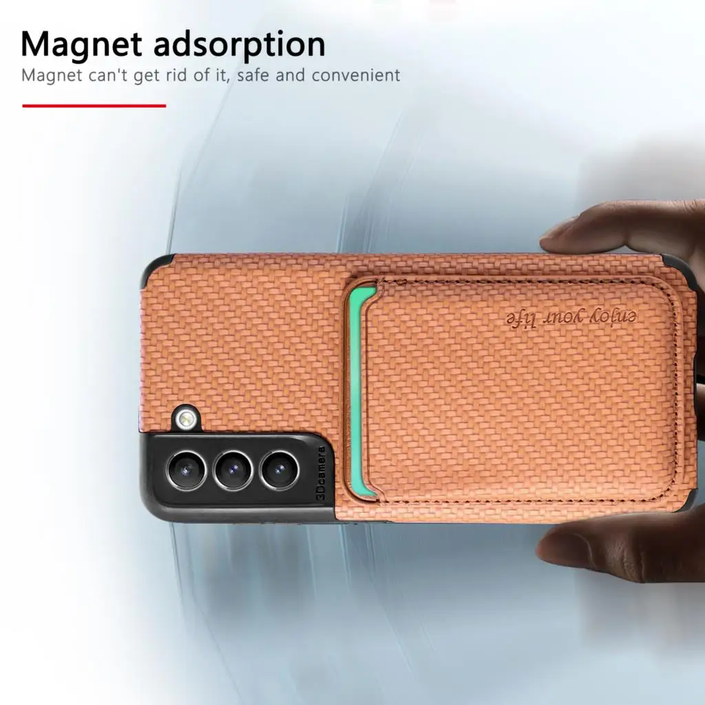 Magnetic Magsafe Wallet Card Holder with Wireless Charging Capability