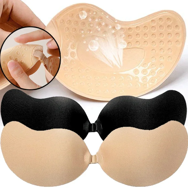 China MANGO CUP STRAPLESS INVISIBLE COMFORTABLE AIR HOLES SILICONE