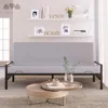 Metal Futon Frame – Space-Saving Modern Futon Frame Full Size - 2 in 1 Design Perfect for Modern Living Spaces (Black) 2