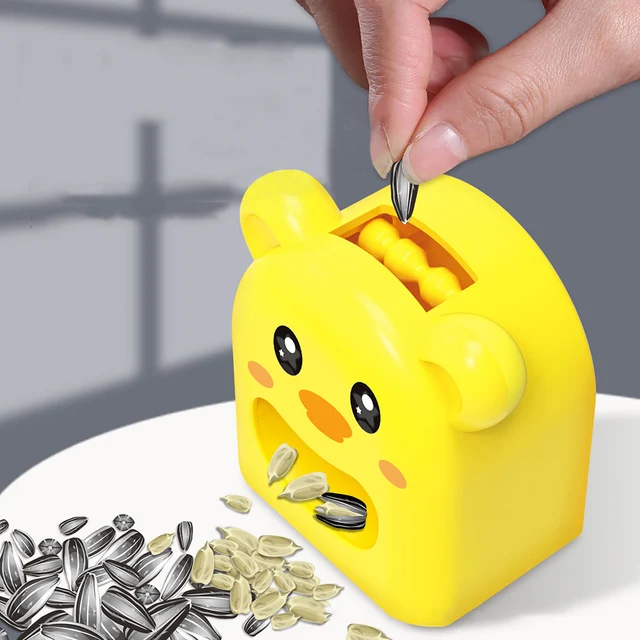 Sunflower SEED Peeler เครื่องขี้เกียจไฟฟ้าเมล็ดแตงโมทําความสะอาด Peeling Artifact เปิดครัว Gadgets ในครัวเรือนอุปกรณ์เสริม 5