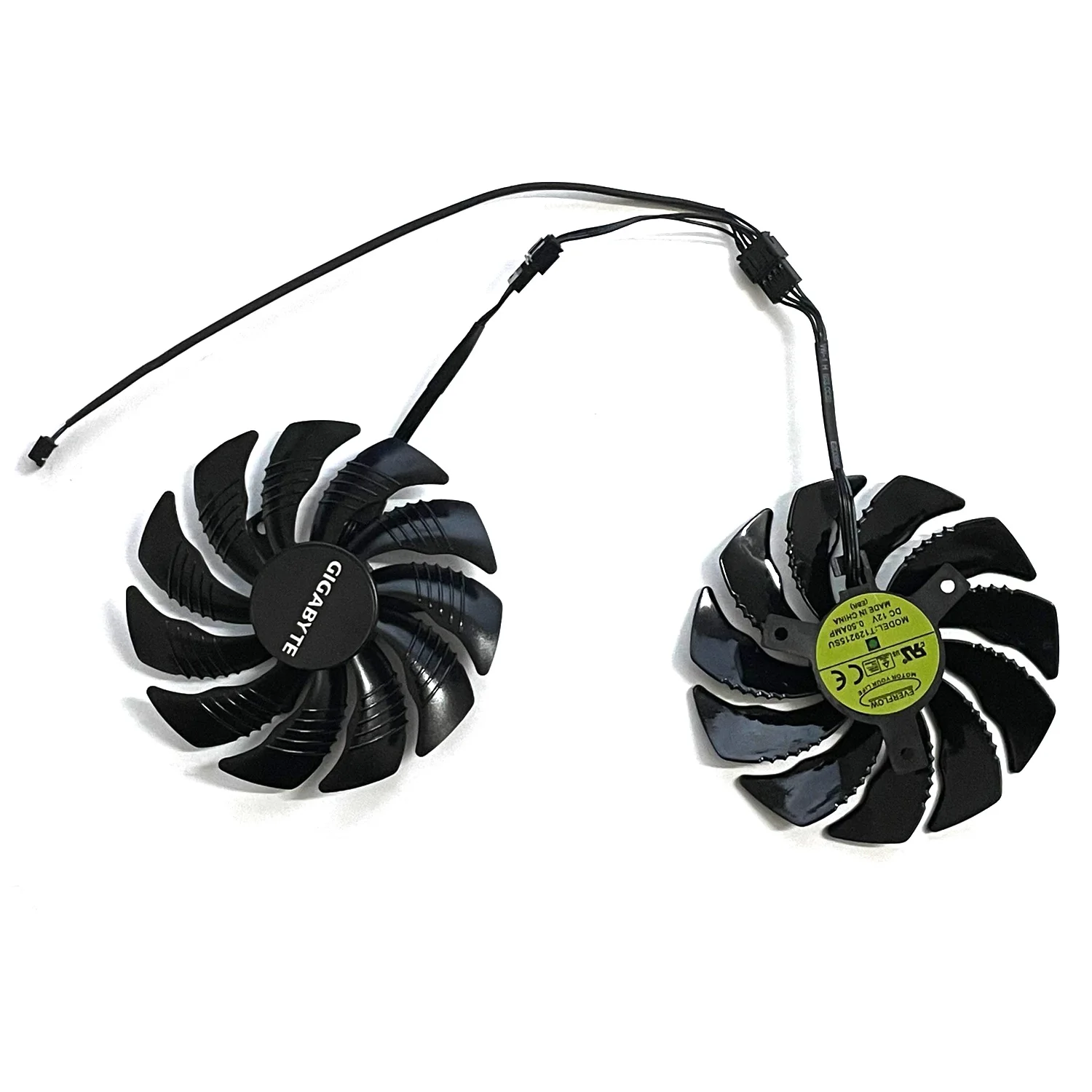 T129215SU PLD09210S12HH 4PIN 88MM DC 12V 0.5A GIGABYTE GTX 1050 1060 1070 960 RX 470 480 570 580 Graphics Card Cooling Fan