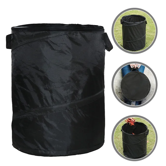 Összecsukható Szemetes Lógó Autó Szemétkosár Kültéri Tartály Vödör Otthon