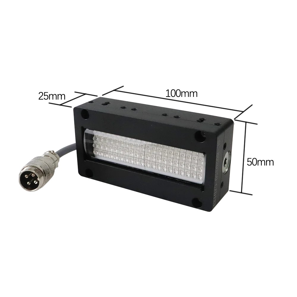 200-240W 80*20mm 수냉식 UV LED 경화 램프 395nm UV LED 잉크 사전 경화 및 건조용 잉크젯 프린터; 리코 G5 및 G6용