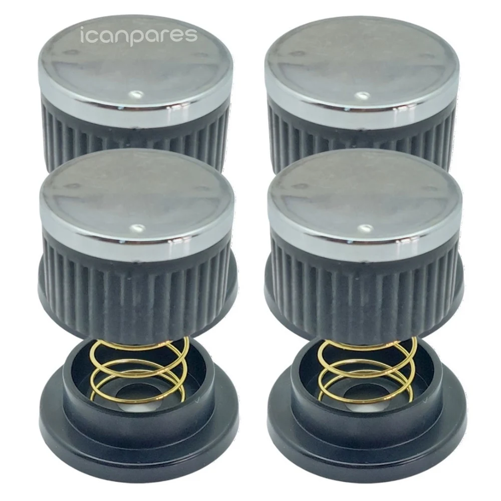 Compatibile Per Hotpoint Ariston-Icf-Interfox Set Integrato E Set 4 Pulsanti Di Gennaio-Primavera Nera