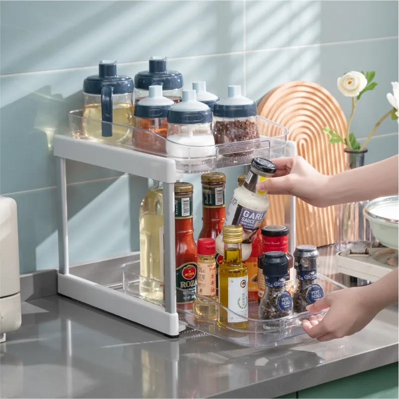 Under Sink Organizers Bathroom Organizer And Storage Under Sink Drawer  Cabinet Storage Bathroom Shelves Kitchen Accessories Rack - AliExpress