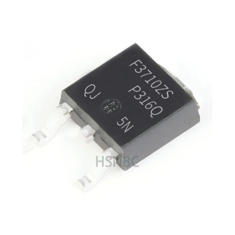 

10Pcs F3710ZS IRF3710ZSPbF TO-263 100% Brand New Original Stock