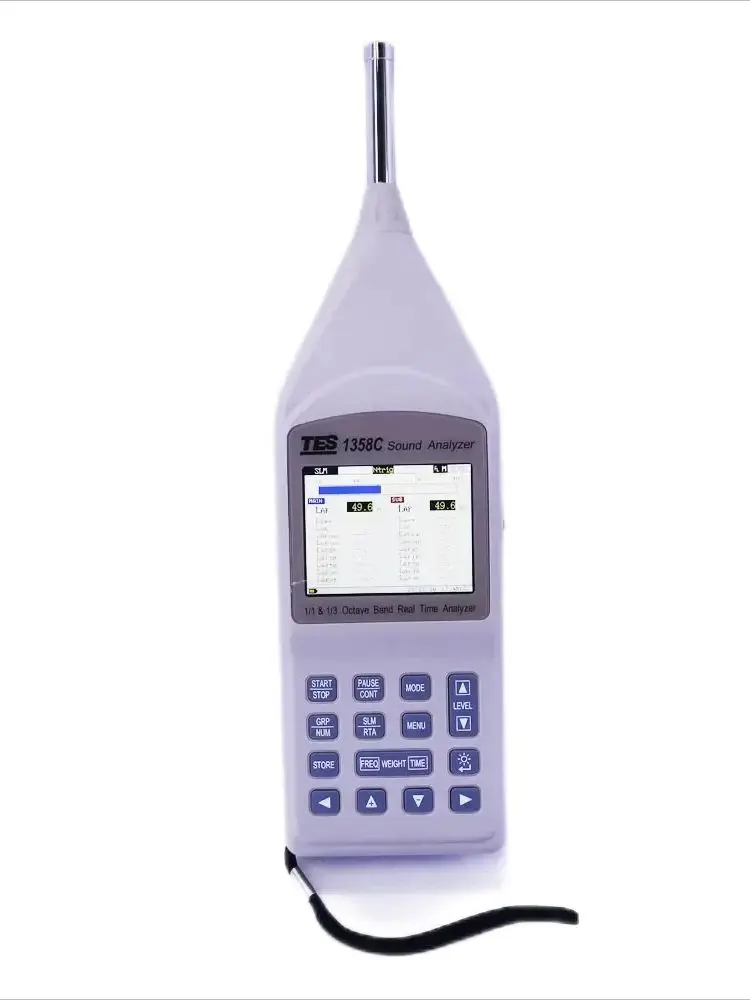 TES-1358C Digital Sound Analyzer Sound Level Meter IEC 61672-1 Class 2 30 to 130