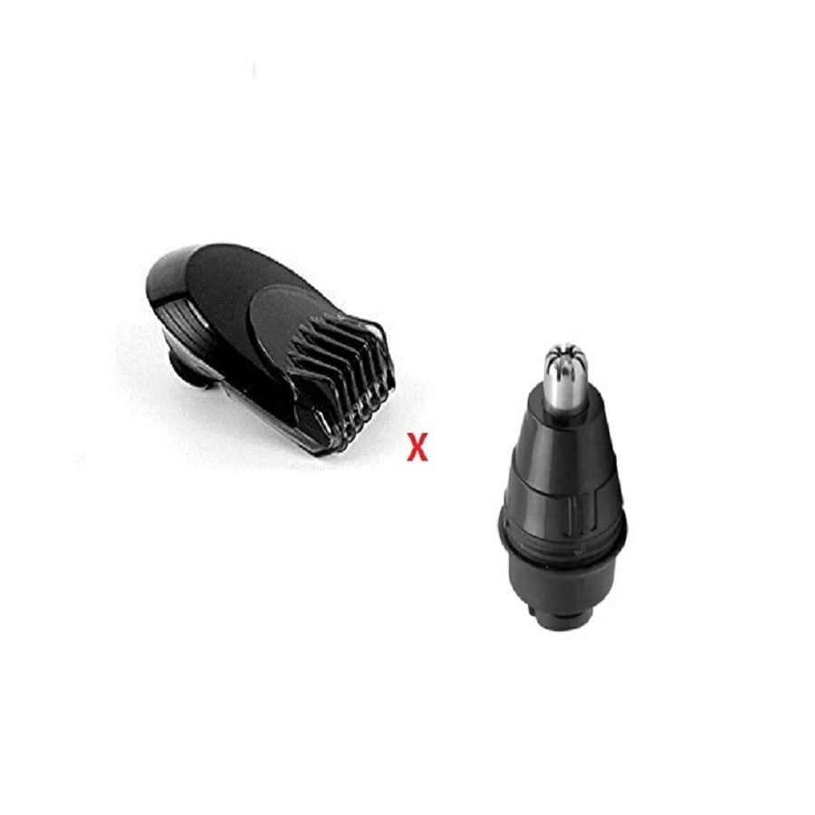 Sideburn Trimmer + Testa Del Rifinitore Del Naso Per Philips S5420 S5050 Rq1150 Serie 5000 9000 Rq32 Rq1250 Testina Di Rasoio Per Rasoio Per Uomo