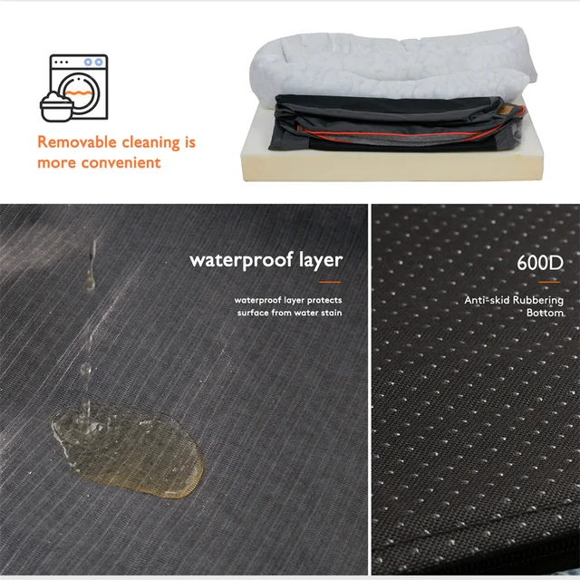 Orthopedic Memory Foam Dog Bed 6