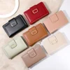 Multiple Card Positions Wallet New Korean Style PU Handheld Bag Solid Color Coin Purse Women Slimwallet 3