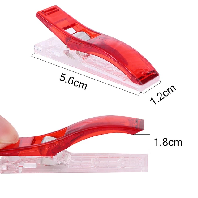  Clover Wonder Clips Pkg of 50, Red : Arts, Crafts & Sewing