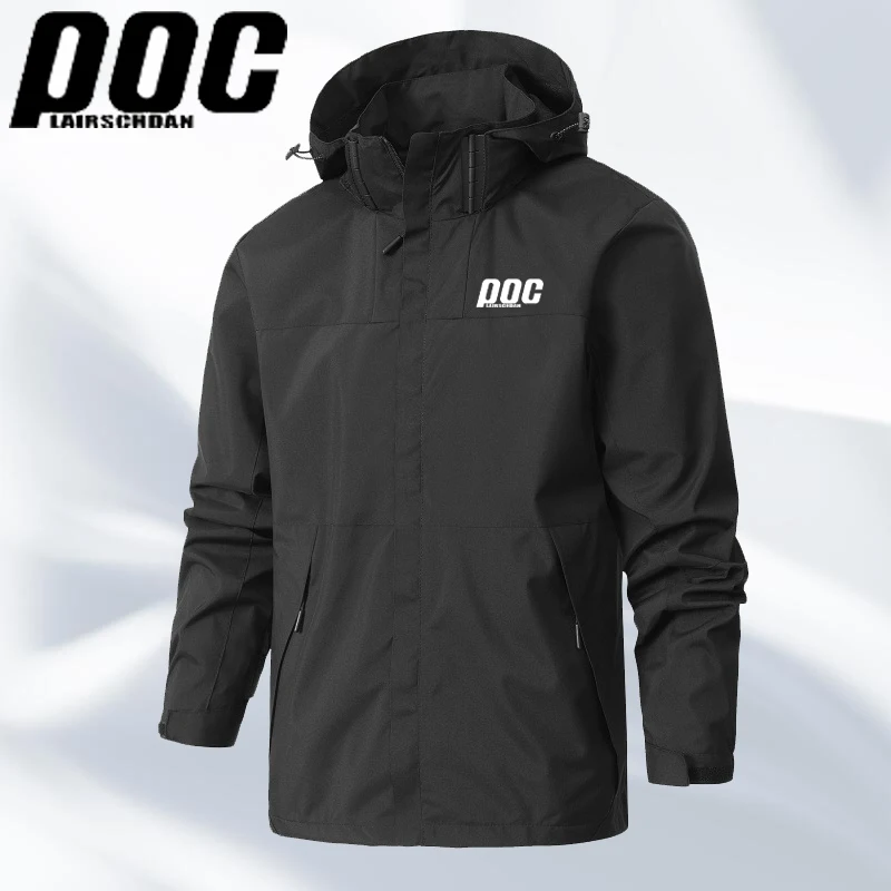 LairschDan POC Spring Autumn New Men Cycling Trench Coat MTB Jacket Wind Waterproof Outdoor Sports Bike Jacket Sweatshirt