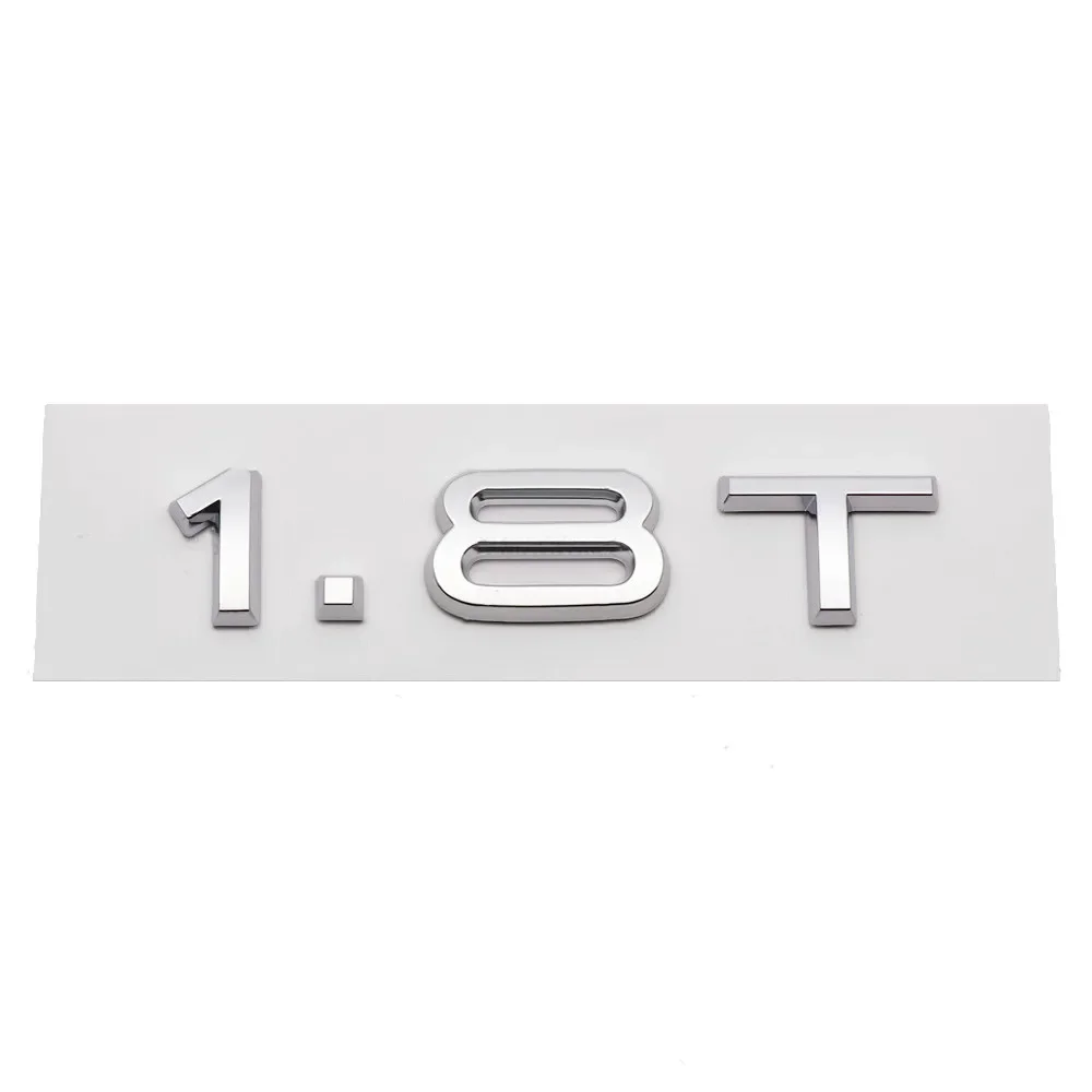 Sleek 3D ABS Letters Rear Trunk Badge Emblem Logo